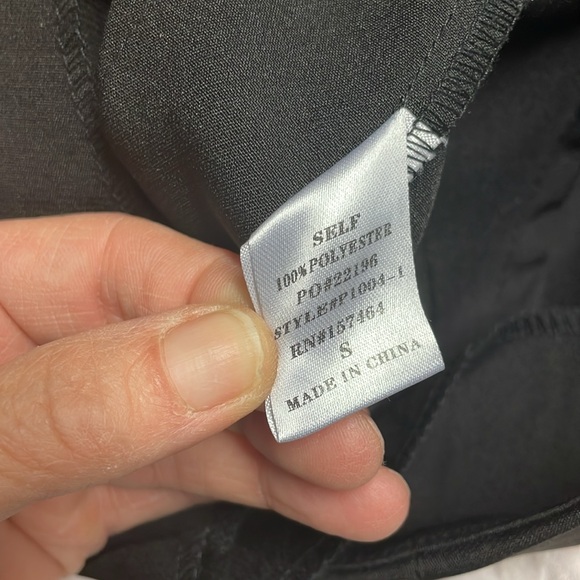 High waisted ankle Black Pants - Picture 8 of 9